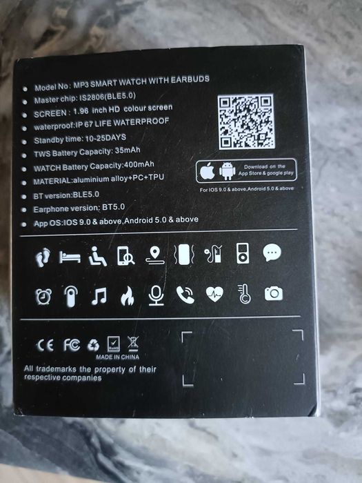 smartwatch Lemfo T93 z Bluetooth