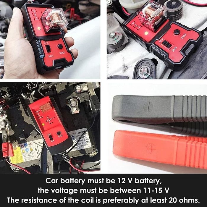 Тестер автобильных реле