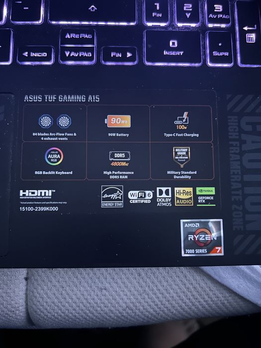 Asus TUF gamming RTX 4060