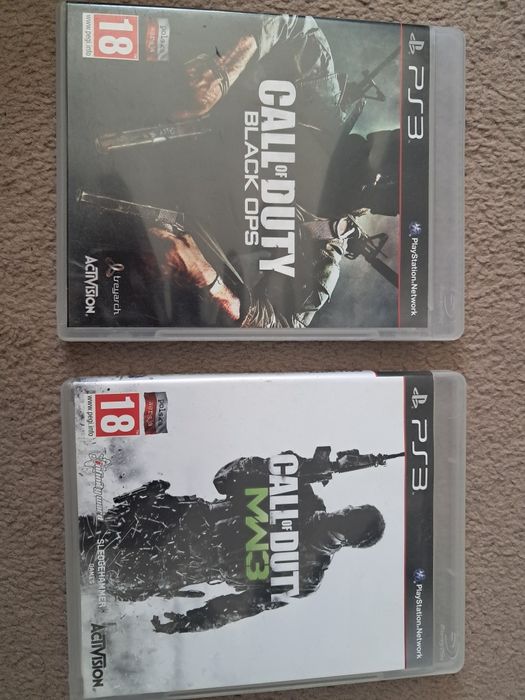 Pakiet call of duty Modern Warfare 3 i Black Ops 1 ps3