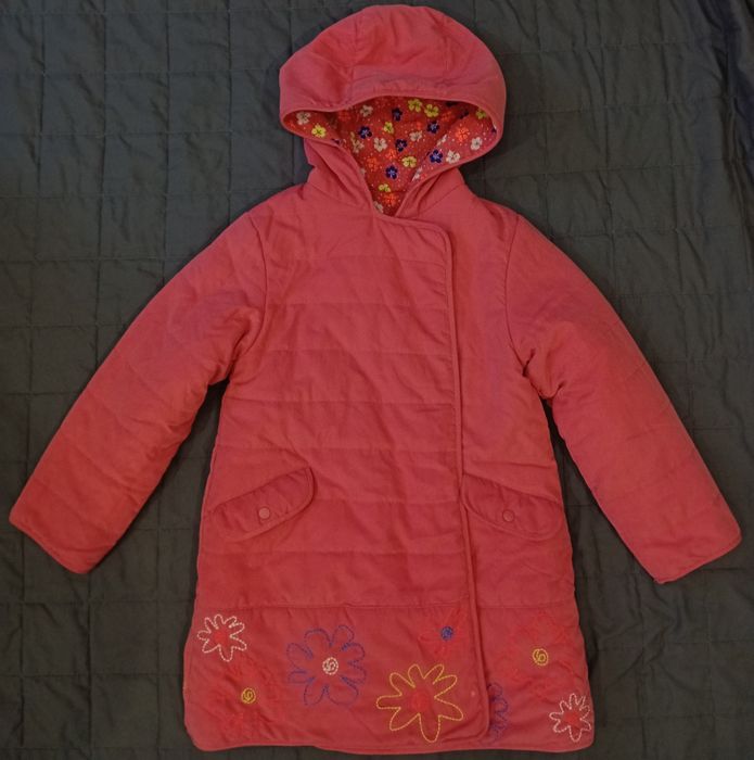 Курточка демісезонна, двостороння, розмір 116