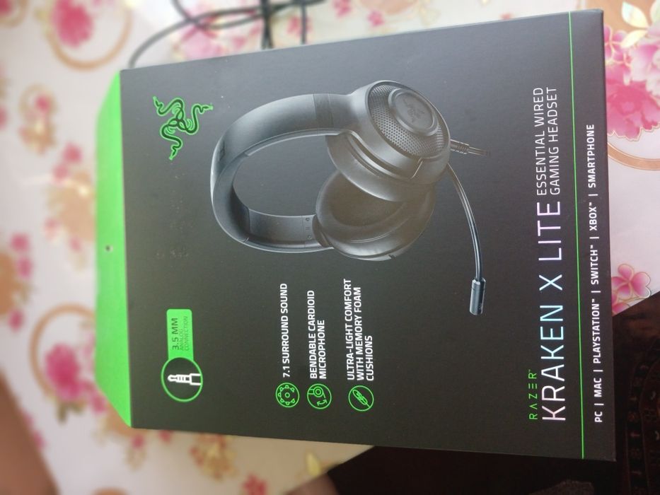 Ігрові Навушники RAZER KRAKEN X LITE