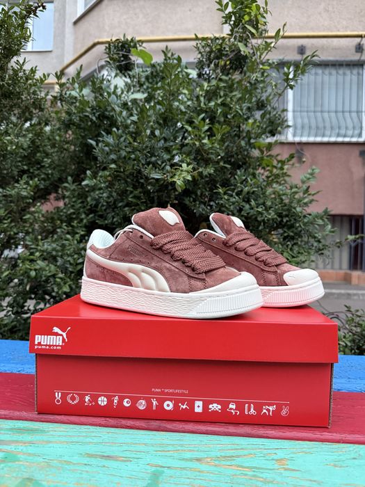 Жіночі Кросівки Puma Suede XL Beige Brown — zdjęcie 4