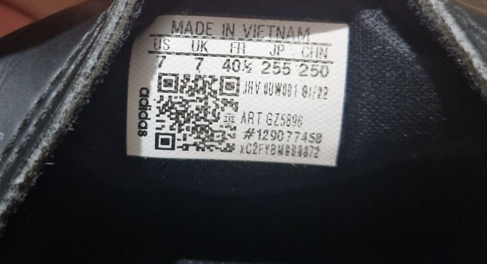 Klapki Adidas 40.5 męskie