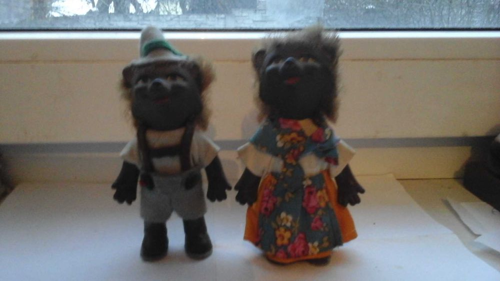 ''ЁЖИКИ Їжачки пара гдр ляльки