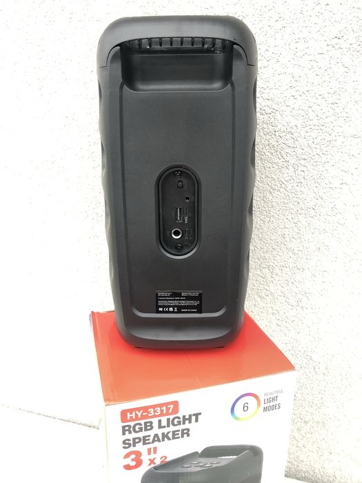 Колонка портативная Bluetooth колонка із мікрофоном FM радіо блютуз