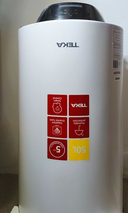 Termo acumulador de 50L novo, nunca usado, Teka EWH 50 VE-D