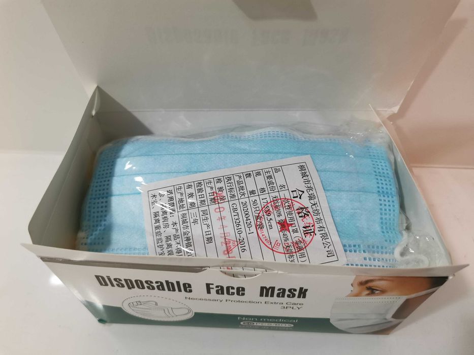 2000 MÁSCARAS CIRÚRGICAS DESCARTÁVEIS