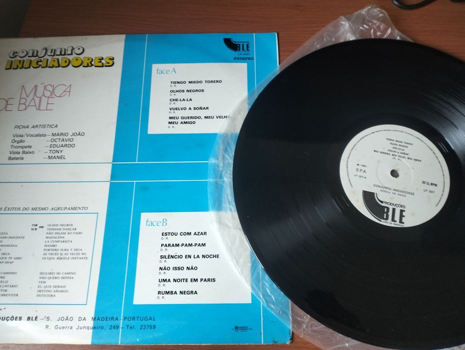 Disco de vinil LP Conjunto Iniciadores