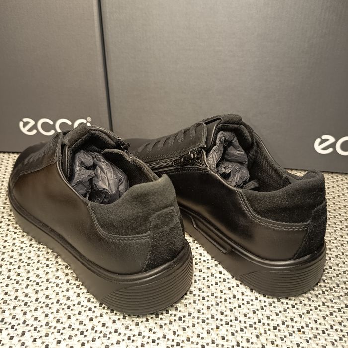 36,37,39,40. Стильні шкіряні кеди Ecco Street 1