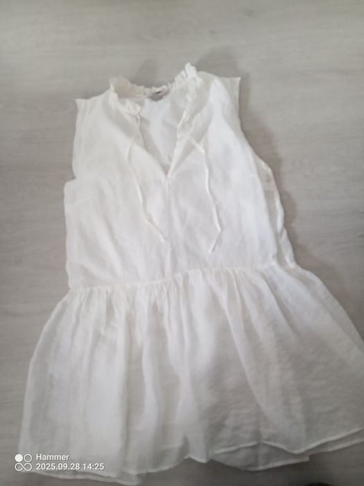 Biała sukienka hm 42