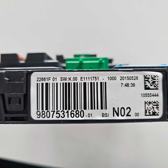 BSI / Caixa de Fusiveis Peugeot 208 - Atena: 362448