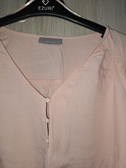 Bluzka pudrowy róż  r. 46