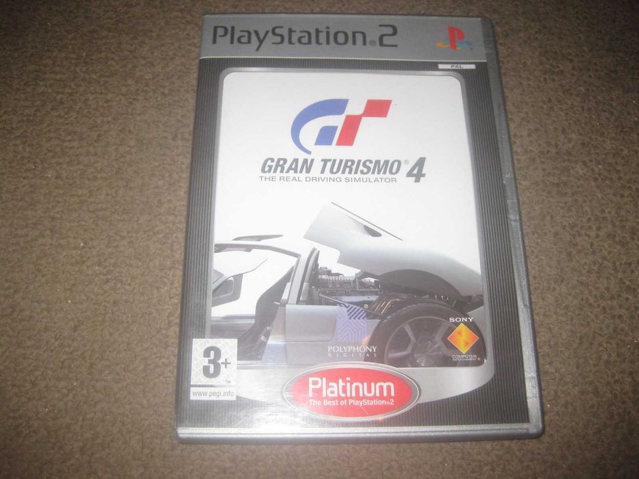 Jogo "Gran Turismo 4" para a Playstation 2/Completo!