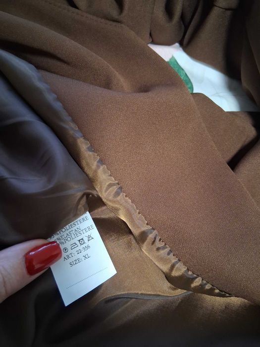 Żakiet czekolada xl