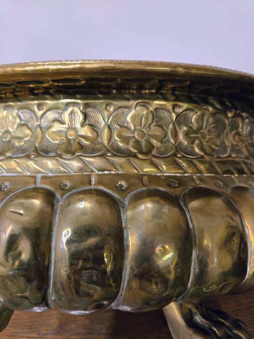 Mosiężna osłonka na doniczki Kalisz