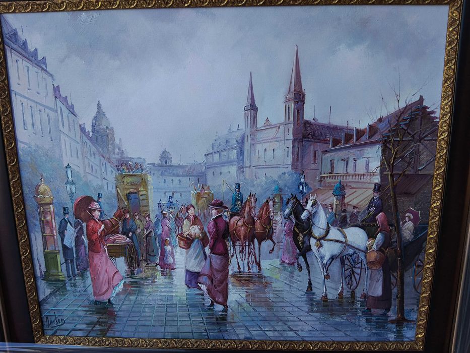 Pintura a Óleo | Quadro | Moldura
