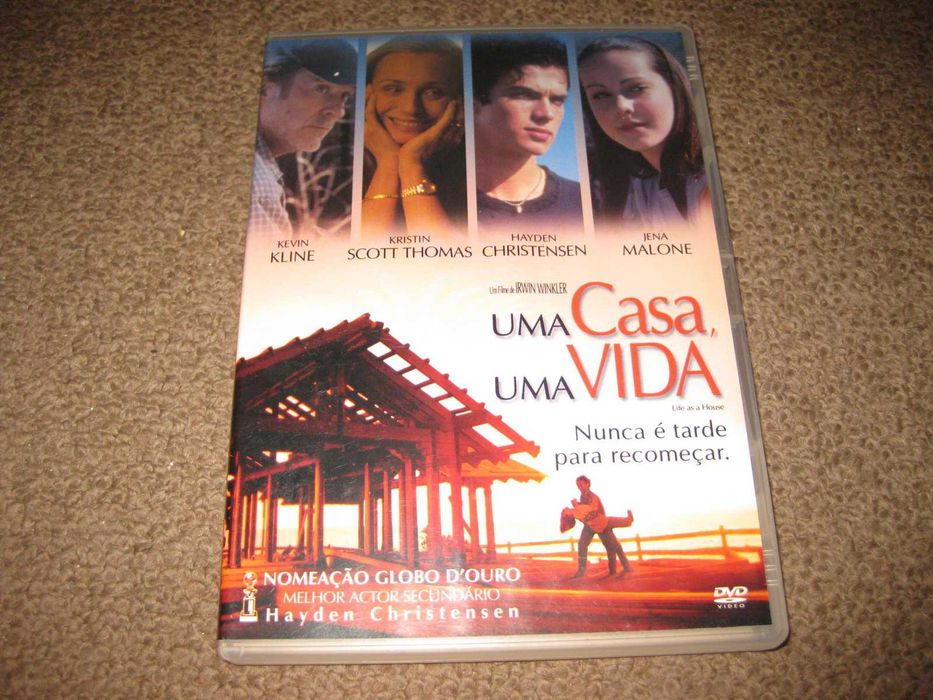 DVD "Uma Casa, Uma Vida" com Hayden Christensen