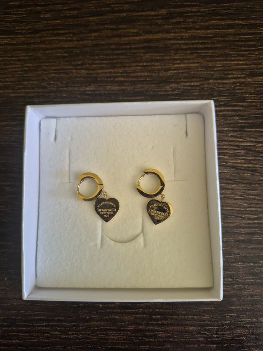 Kolczyki złote TIFFANY &CO