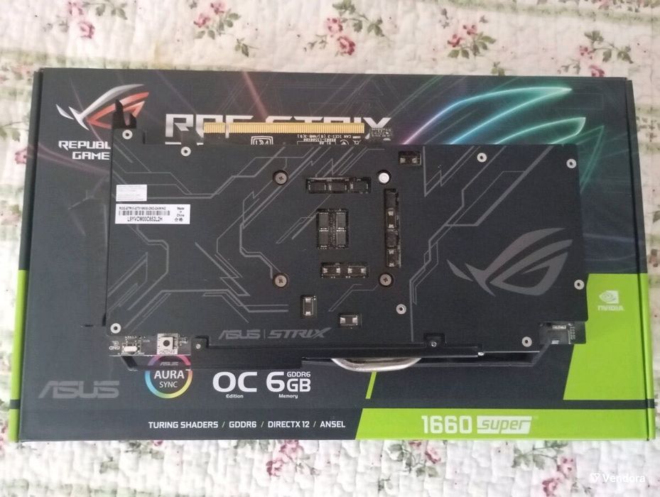 NVIDIA GeForce GTX 1660 SUPER em excelente estado de funcionamento