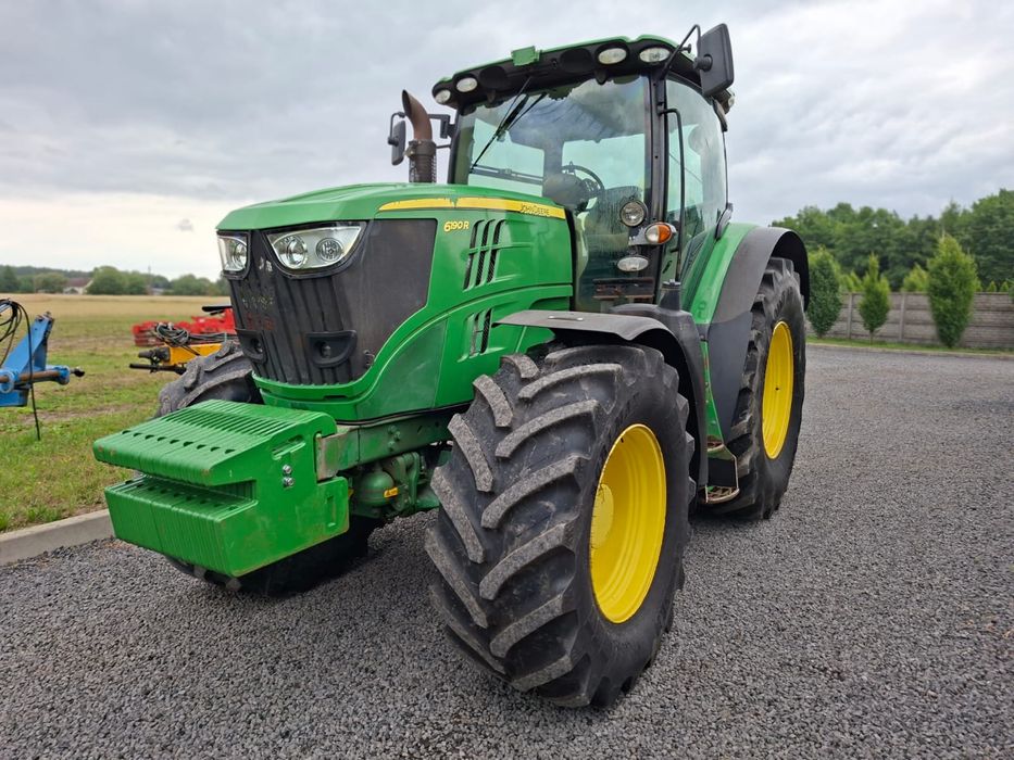 John Deere 6190r z Niemiec po testach