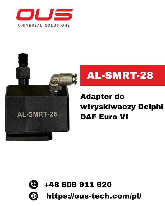 AL-SMART-28 Adapter do wtryskiwaczy DELPHI DAF Euro VI