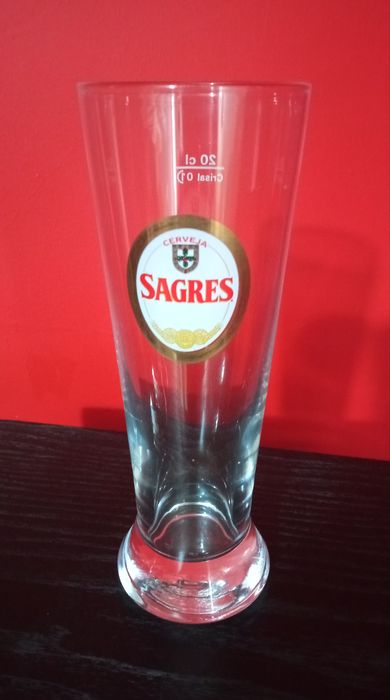 6 Copos cerveja Sagres