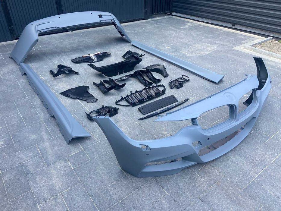 Обвес bmw f30 m pakiet бампер передний бмв ф30 м пакет бампер задний