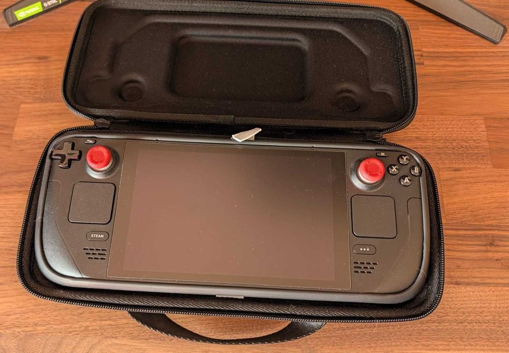 Steam Deck LCD 1TB + Capa + Película + Acessórios Originais