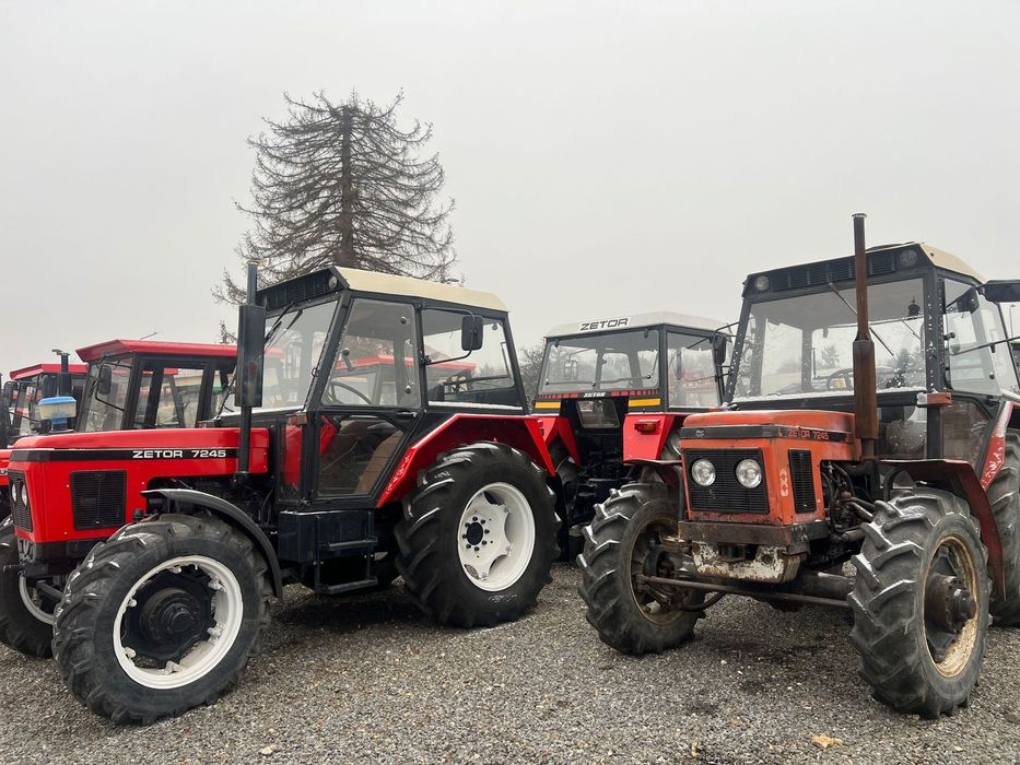 Zetor 7245  napęd 4x4 Zarejestrowany 2 osoby,hydraulika pneumatyka wspomaganie