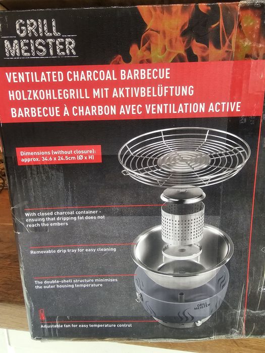 Grill węglowy bezdymny