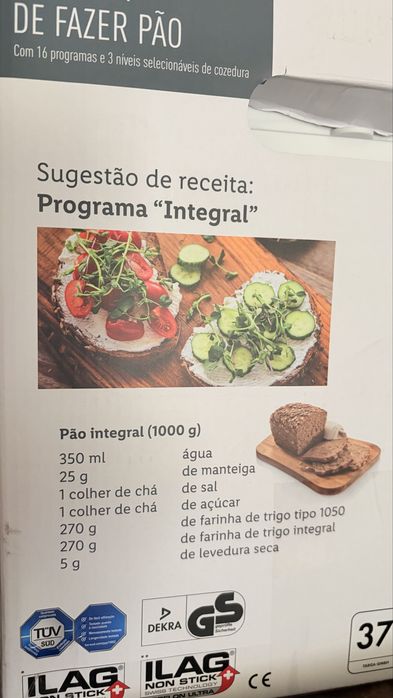 Maquina fazer pão - Nova, caixa ainda fechada