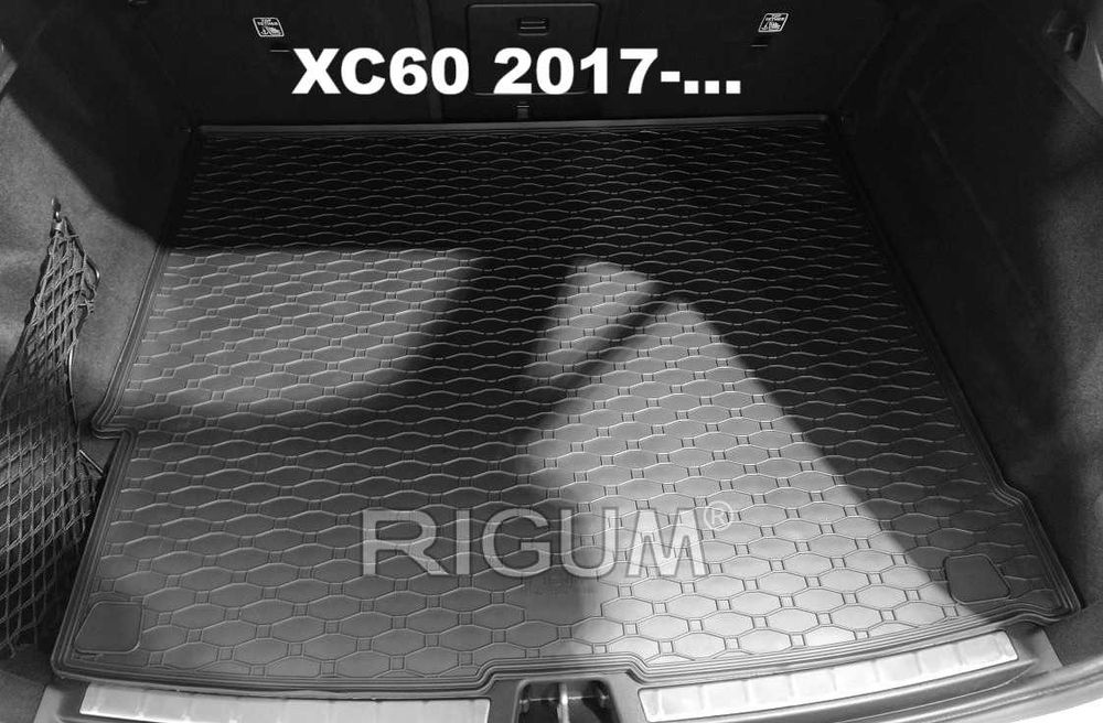 Volvo XC60 Коврик в багажник | Резиновий автоковрик Вольво | Гумовий