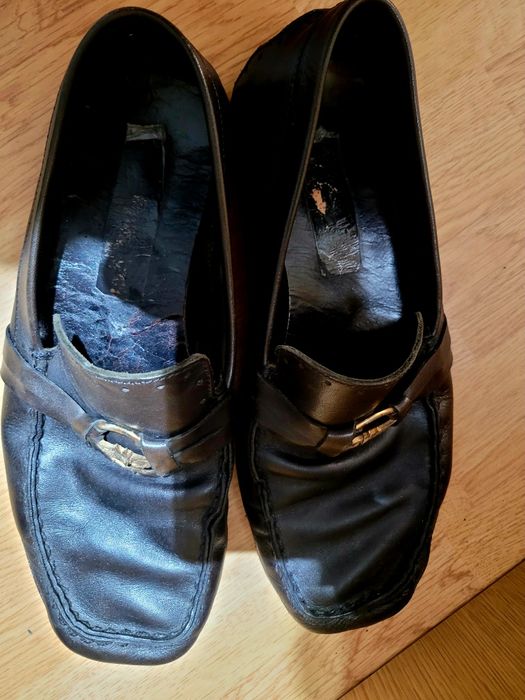 Mocassins pretos Miguel Vieira