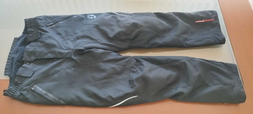 Calças de mota Scott com proteções em NIB estão geral