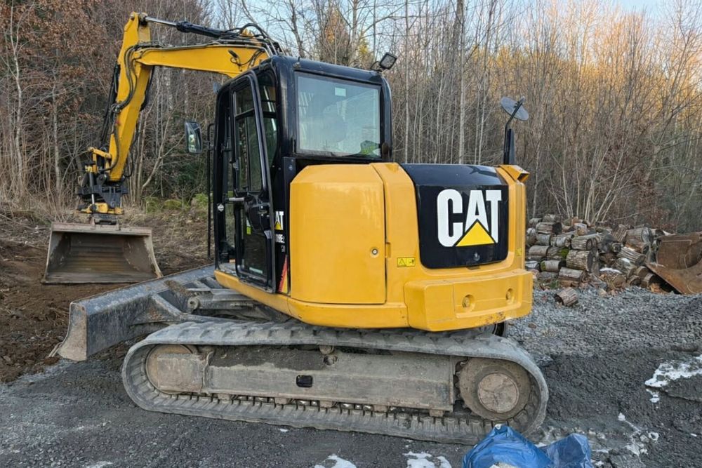 Caterpillar 308 E2 CR  Minikoparka CAT 308 E2 CR 2015R ROTOTILT - 4 ŁYŻKI