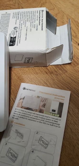 Termostato inteligente novo