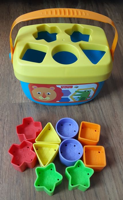 Fisher Price wiaderko + gratis zabawka