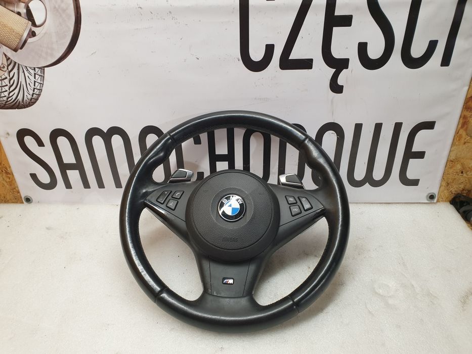 BMW 5,6 E60 E61 E63 E64 Lift Lci Kierownica M Pakiet łopatki części m57 306D5