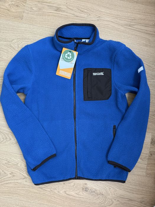 Підлітковий фліс regatta frankie на блискавці синього кольору