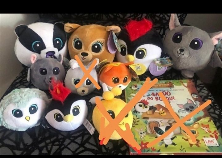 Peluches Bando dos bosques 2