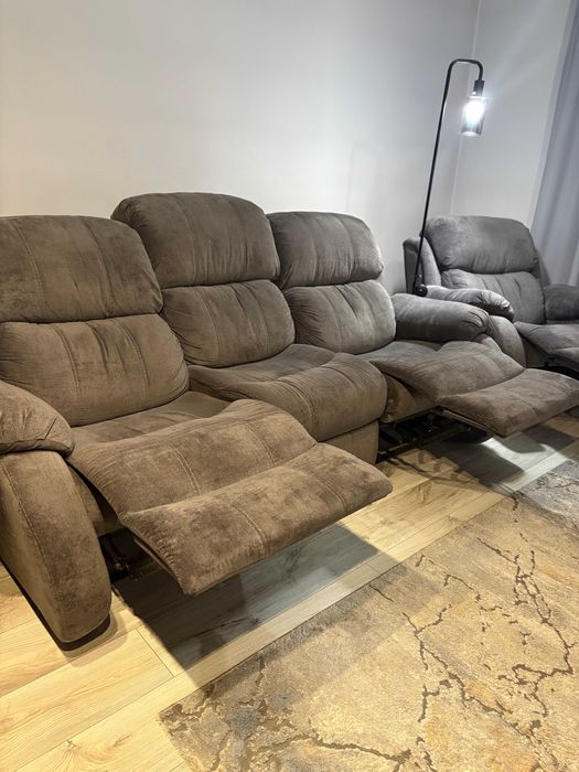 Komplet wypoczynkowy KAOS z funkcjami relax IDEALNE!