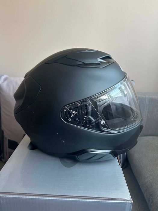 Kask motocyklowy HJC F71 Solid Semi Flat Black