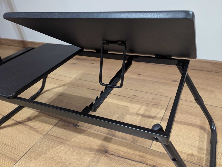 Podstawka pod laptopa – regulowana, czarna