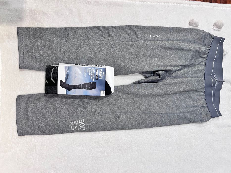 Комплект, штани термобілизна р. М,  лижні гольфи, термо шкарпетки