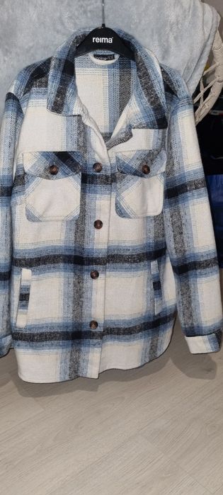 Сорочка фланелева, тепла сорочка в клітинку