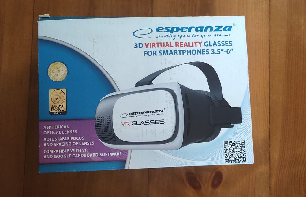Очки віртуальної реальності Esperanza 3.5''-6'''
