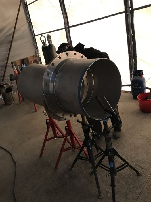 Spawacz tig Usługi spawalnicze Hydraulicznie i elektrycznie 24/7