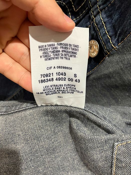 [Como novo] Casaco de ganga de senhora original da Levis, tamanho L.