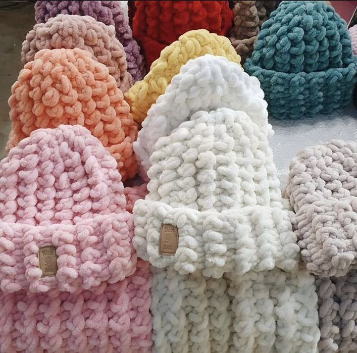 Плюшевий плед ручної роботи